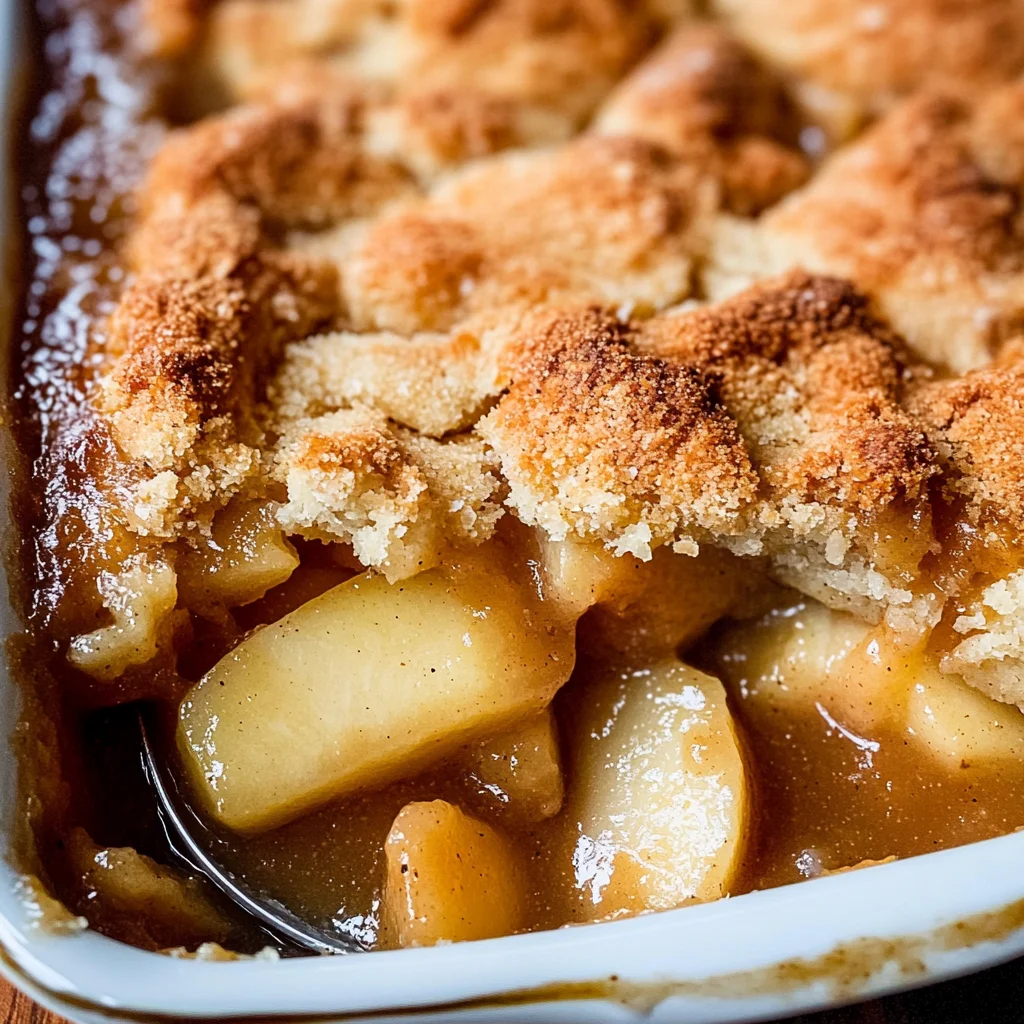 Easy Recipe for Apple Cobbler