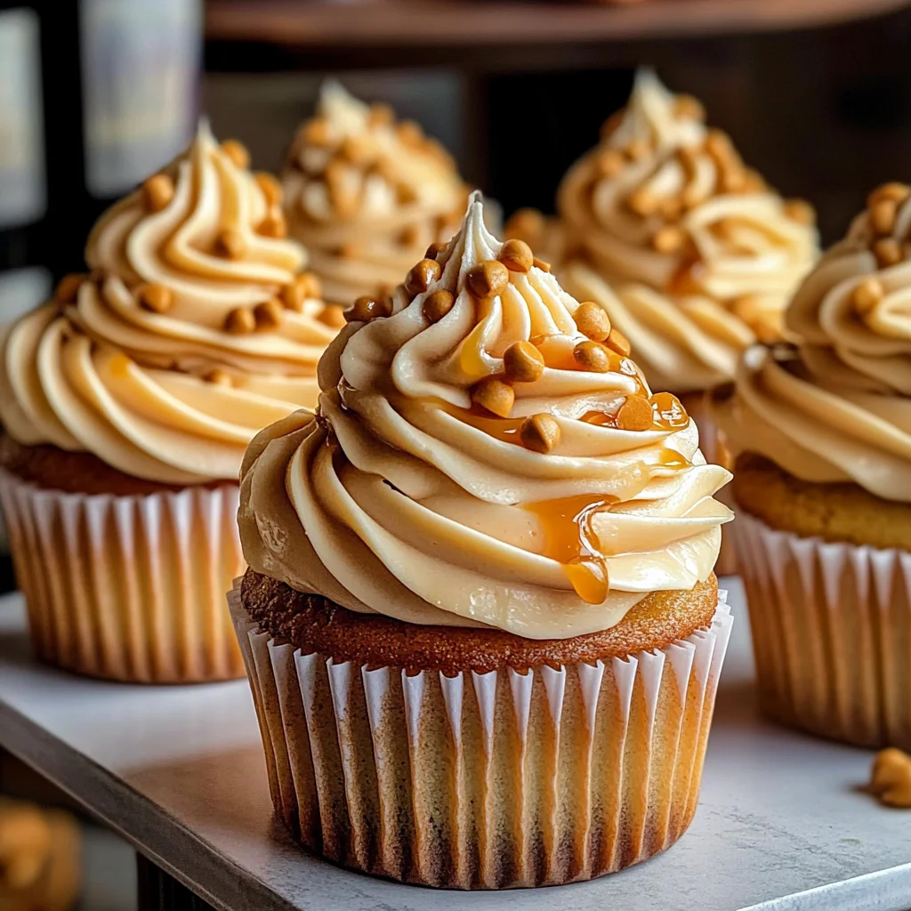 Harry Potter Butterbeer Cupcakes