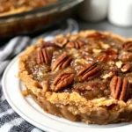 Healthy Twist on Pecan Pie Cobbler