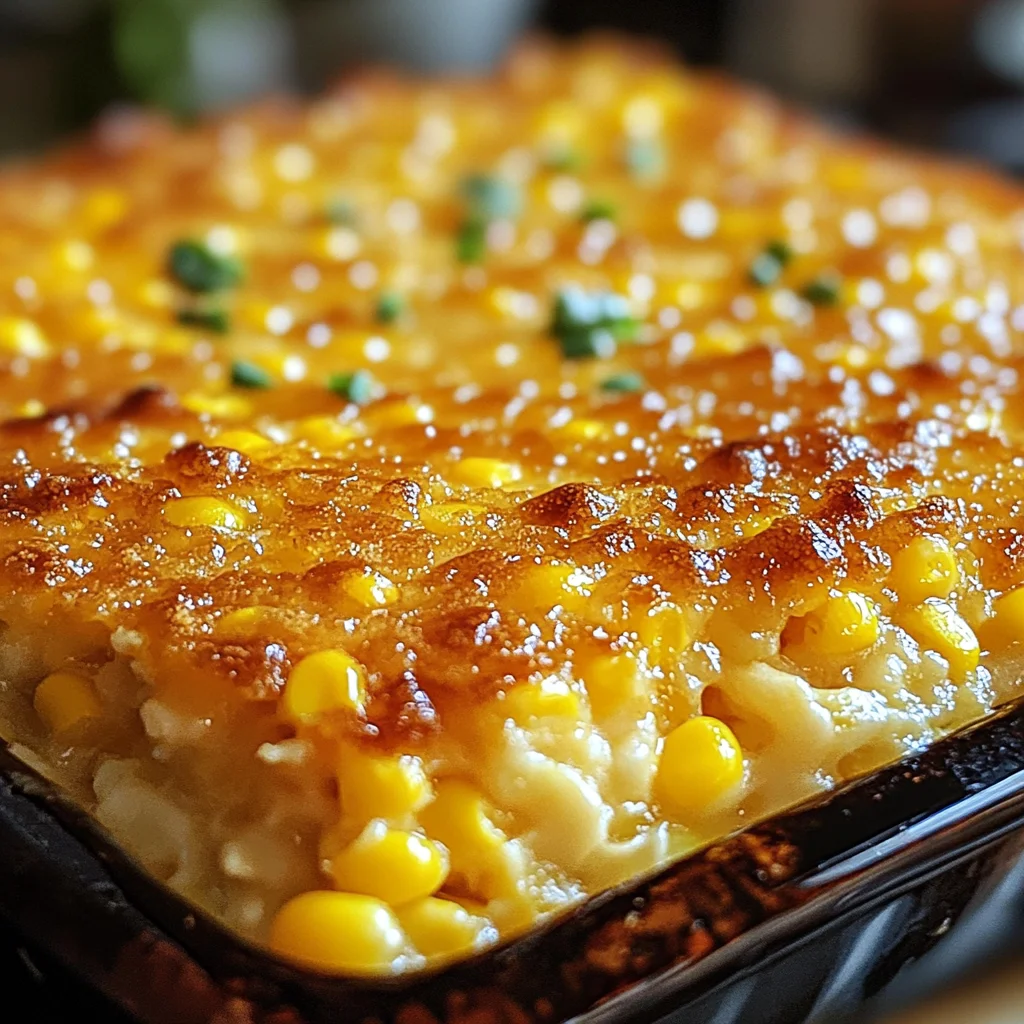 Honey-Glazed Corn Casserole