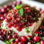 Jalapeno Cranberry Cream Cheese Dip