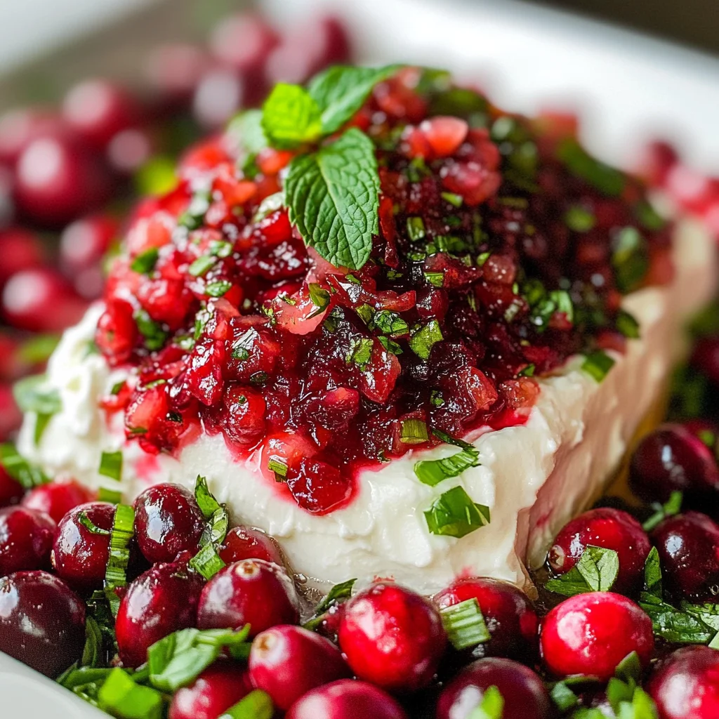 Jalapeno Cranberry Cream Cheese Dip