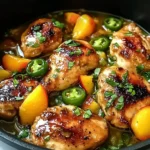 Jalapeno Peach Chicken