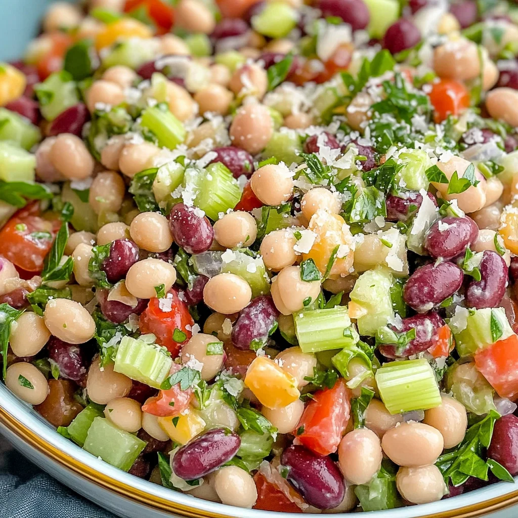 Mediterranean Bean Salad