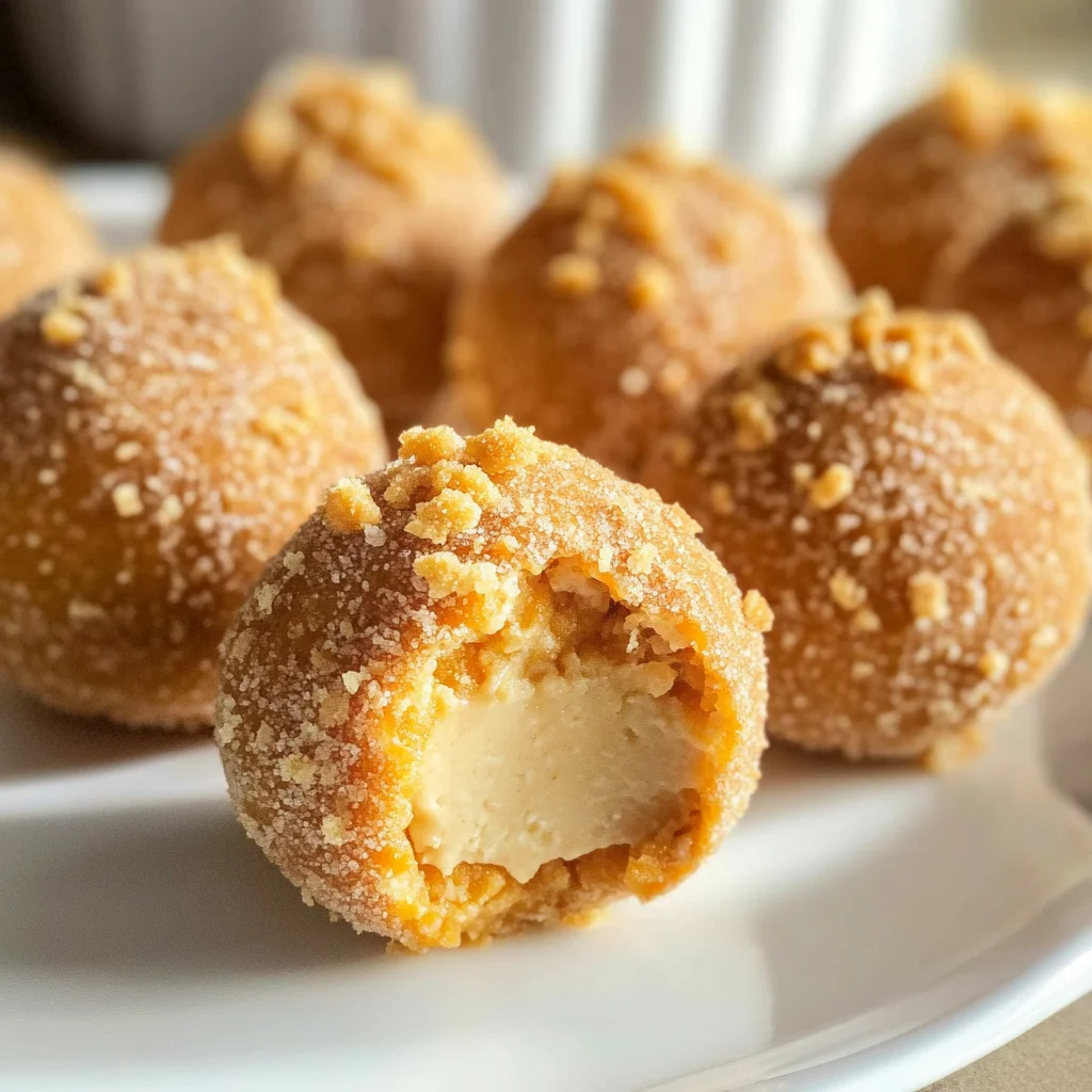No-Bake Pumpkin Pie Balls
