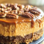 Pecan Pie Pumpkin Cheesecake