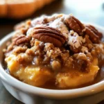 Pumpkin Pecan Cobbler