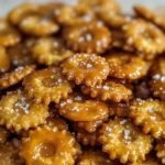 Salted Caramel Cracker Bites