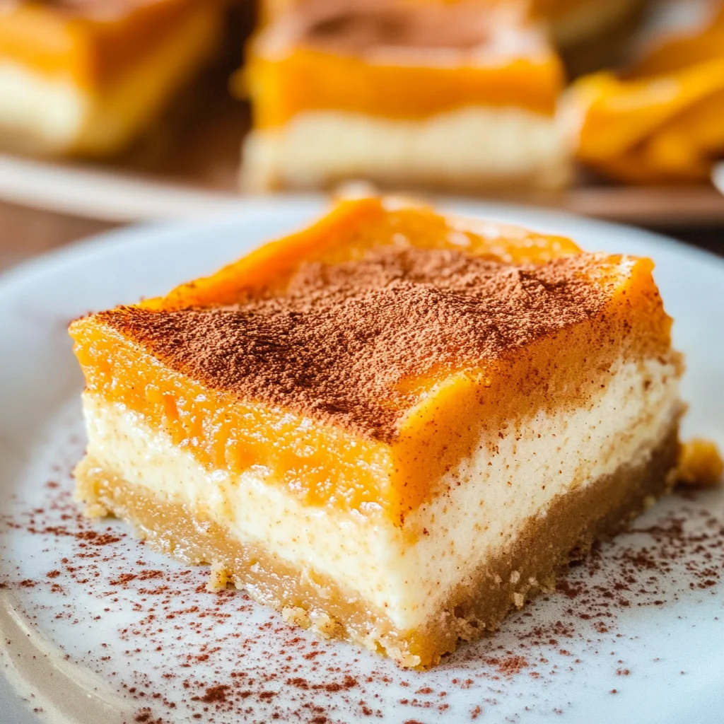 Sweet Potato Cheesecake Bars