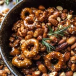 Sweet 'n' Savory Roasted Nuts and Pretzels