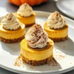 The BEST Mini Pumpkin Cheesecakes