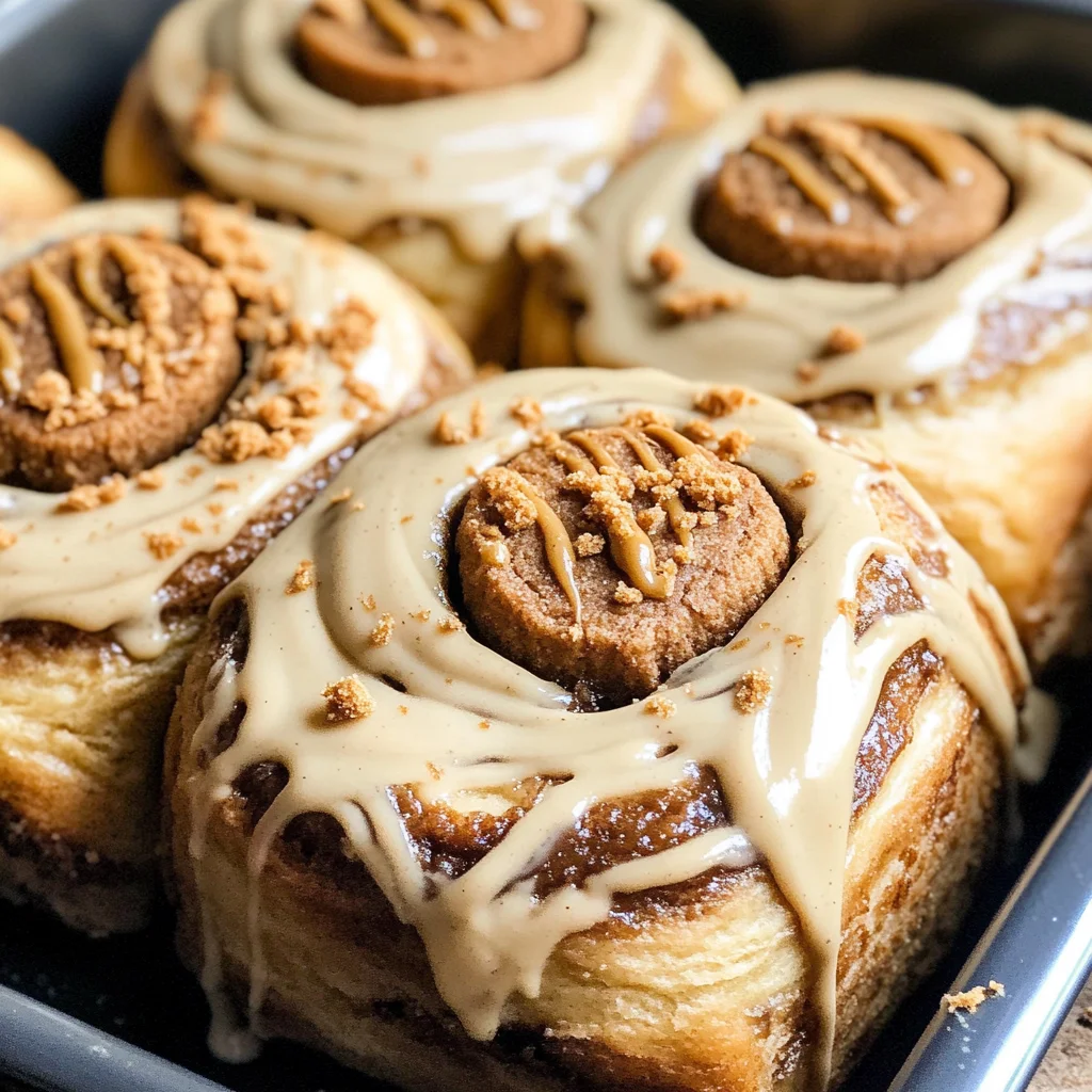 Biscoff Cinnamon Rolls