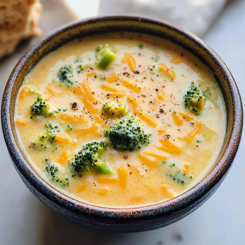 Cheddar Broccoli Soup