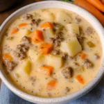 Cheeseburger Soup from Taste of Home