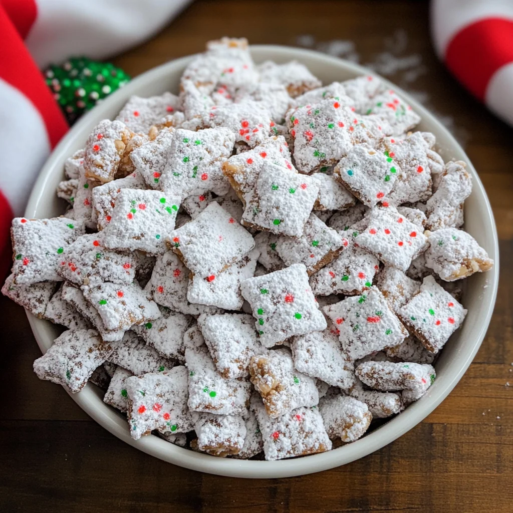 Christmas Puppy Chow Recipe