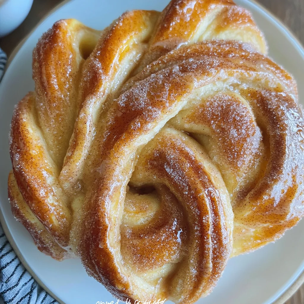 Easy and Fast Cinnamon Twist Loaf