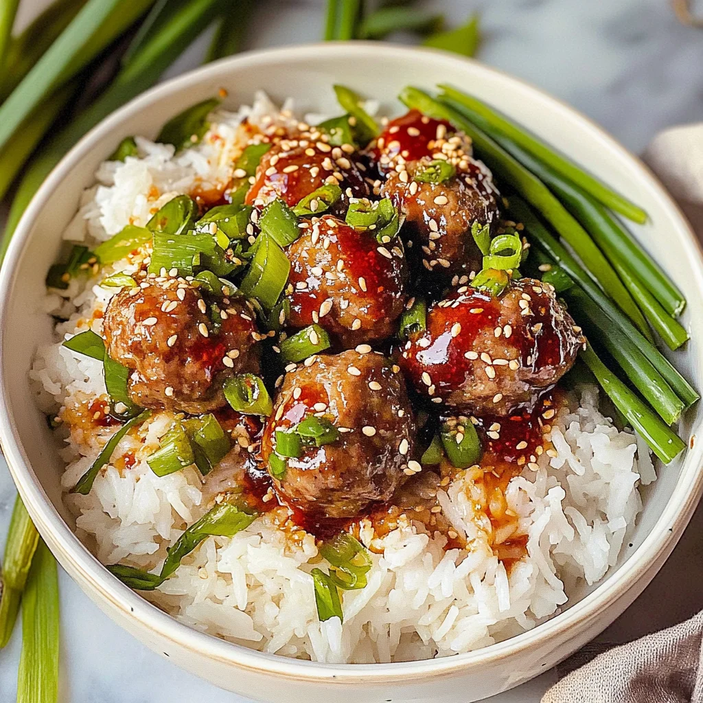 Firecracker Meatballs