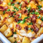 Loaded Chicken and Potato Casserole