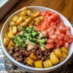 Loaded Potato Taco Bowl Meal Prep