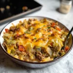 Low Carb Unstuffed Cabbage Casserole Recipe