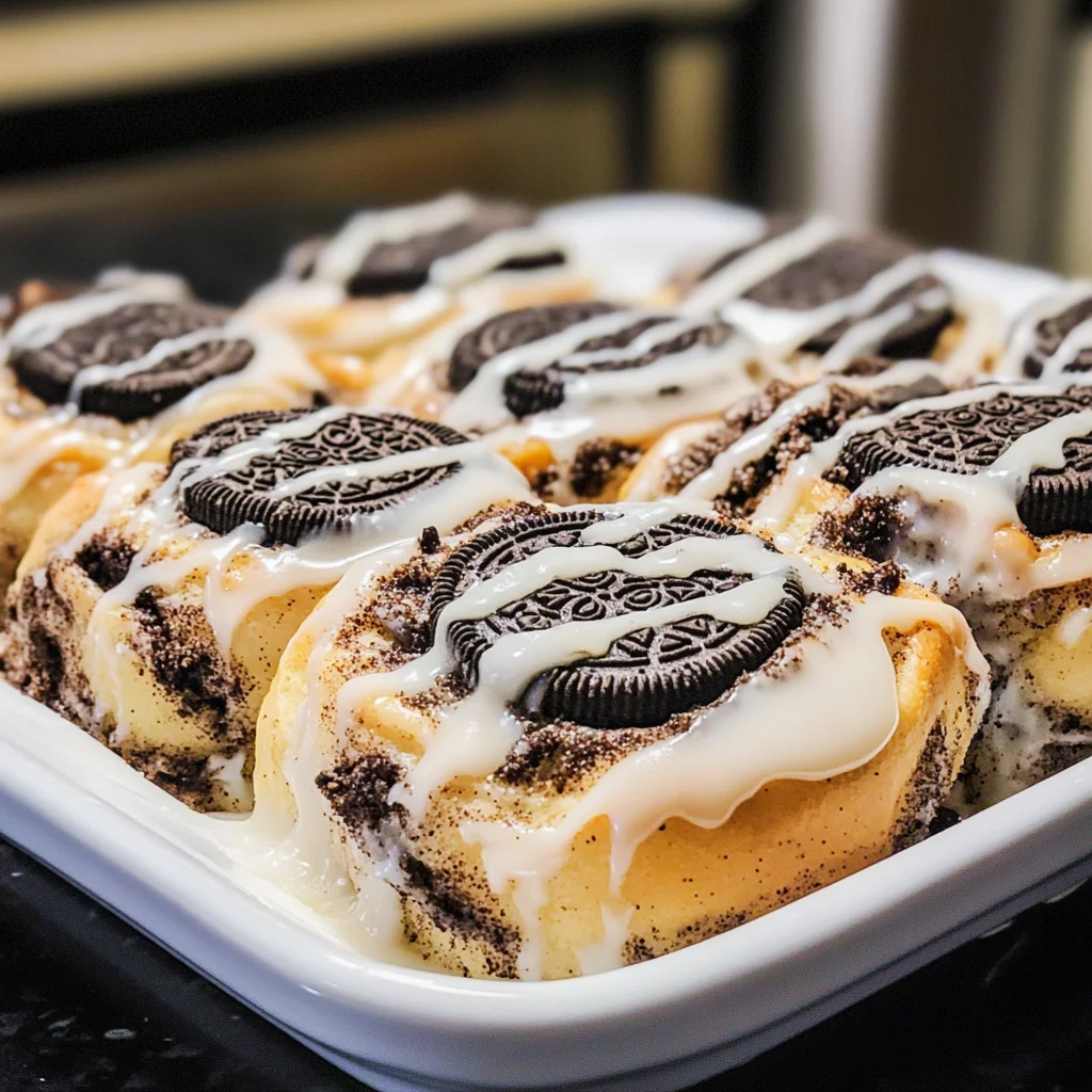 Oreo Cinnamon Rolls
