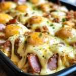 Overnight Eggs Benedict Casserole