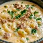 Parmesan Italian Sausage Ditalini Soup Recipe