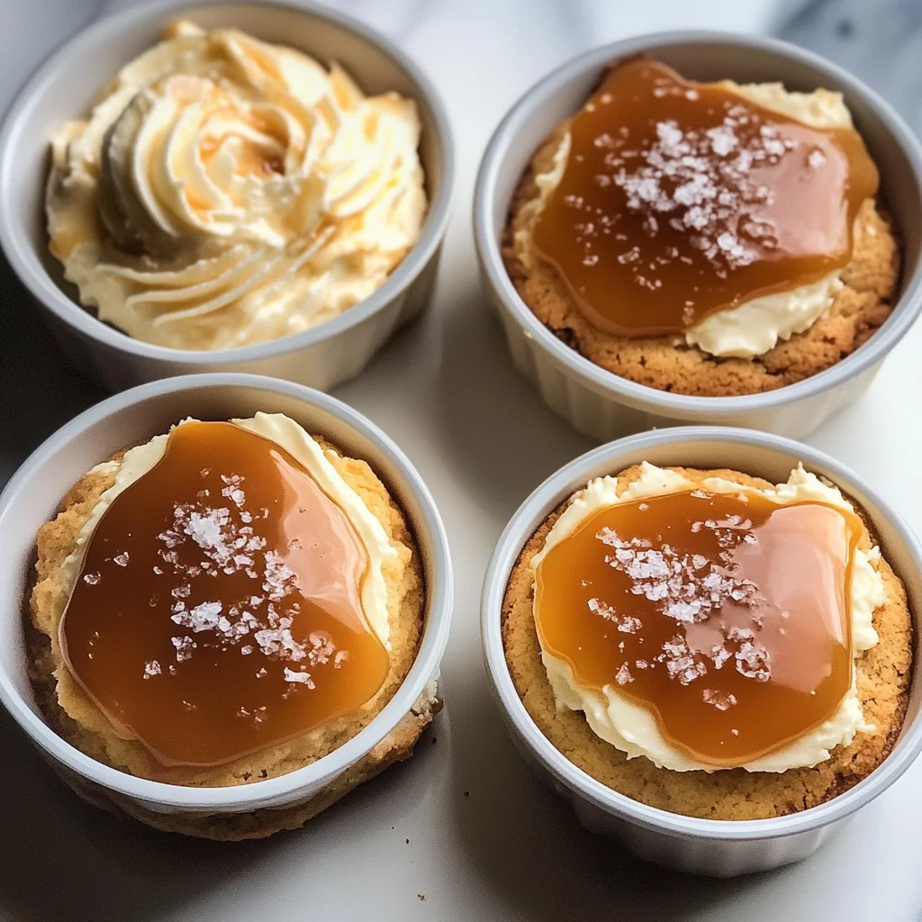 Salted Caramel Cheesecake Cookies Recipe