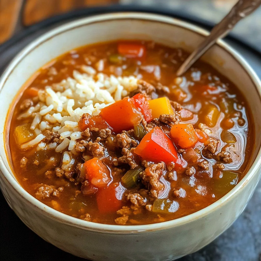 Stuffed Pepper Soup Recipe