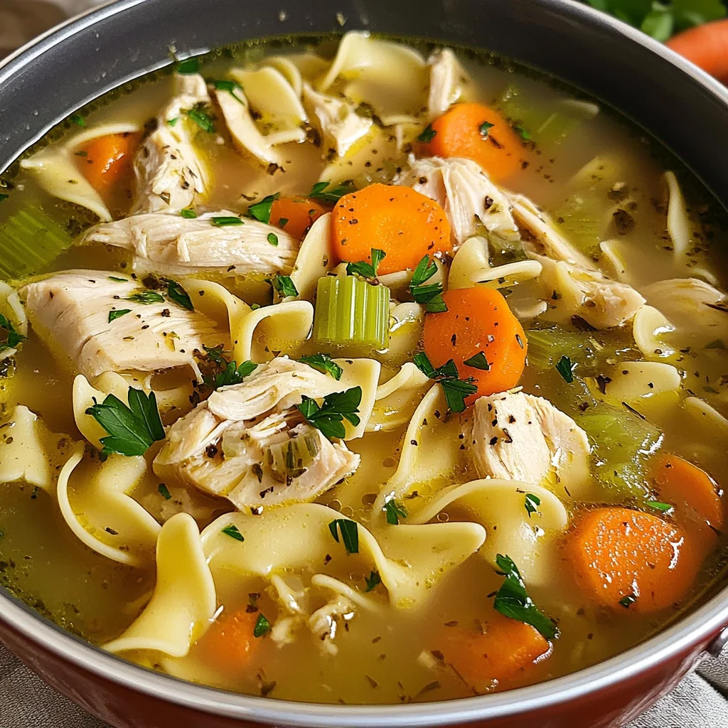 The Best Homemade Chicken Noodle Soup