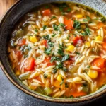 Vegetable Orzo Soup