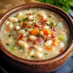 White Bean Soup with Bacon: A Hearty Delight Awaiting You