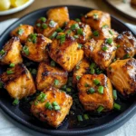 Air Fryer Bang Bang Salmon Bites
