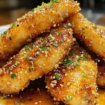 Air Fryer Honey Butter Garlic Chicken Tenders