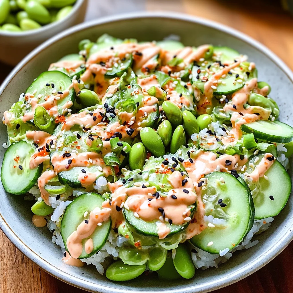 California Roll Cucumber Salad