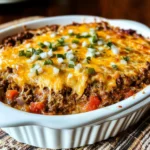 Cheesy Low-Carb Taco Casserole