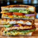Chicken Avocado Melt Sandwich