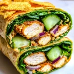 Chicken Hummus Wrap (easy, healthy and versatile!)