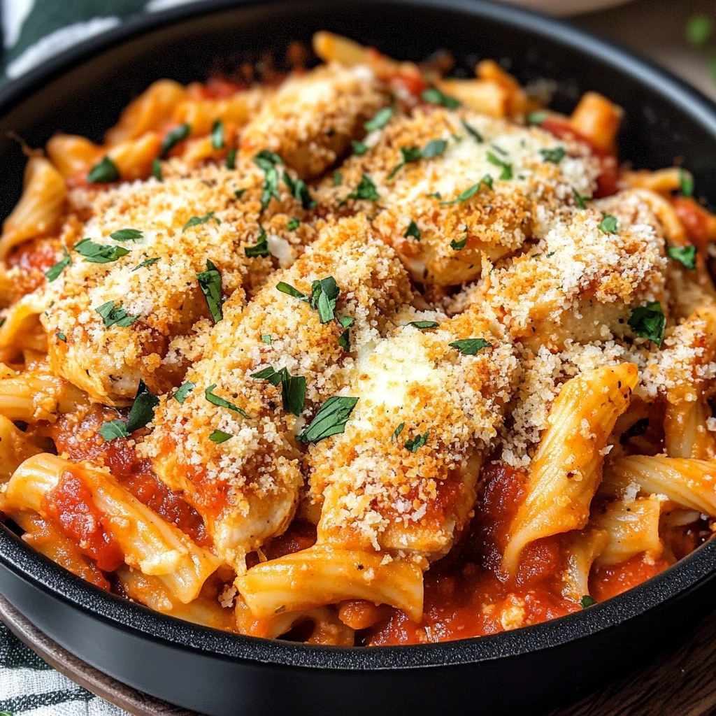 Chicken Parmesan Pasta