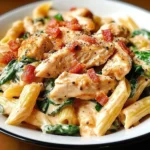 Creamy Chicken Pasta with Bacon