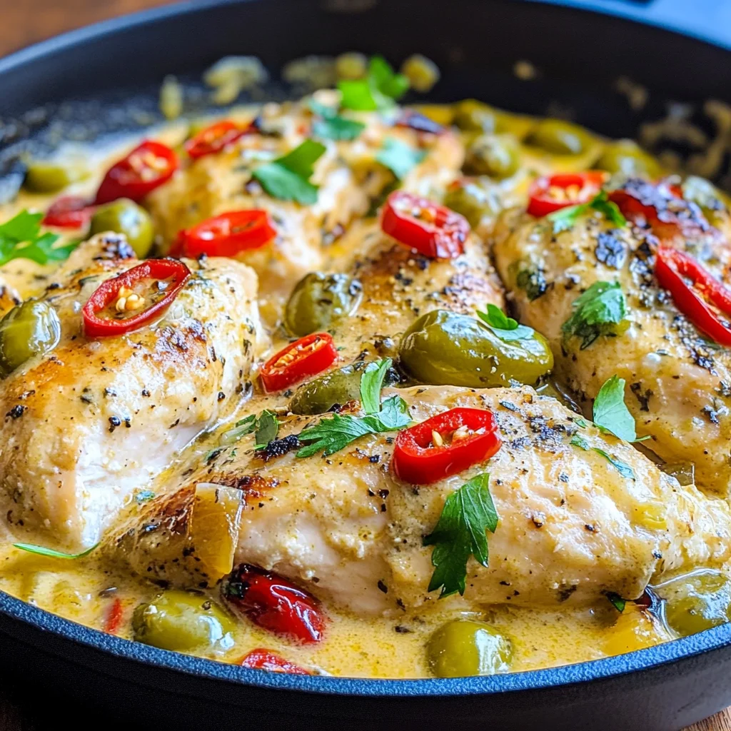 Creamy Pepperoncini Chicken