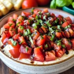 Easy Boursin Bruschetta Dip