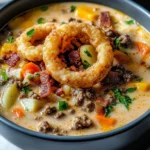 Easy Cheeseburger Soup Recipe