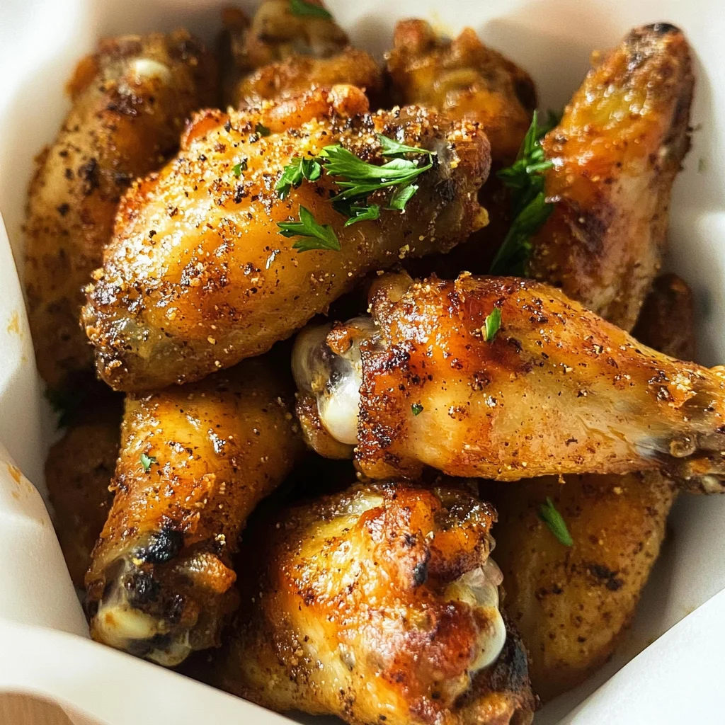 Extra Crispy Baked Chicken Wings