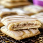 Frosted Brown Sugar Cinnamon Pop Tart Cookies