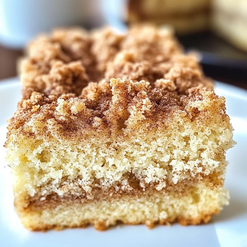 Gluten Free Cinnamon Coffee Cake