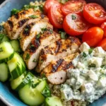 Greek Chicken Bowls