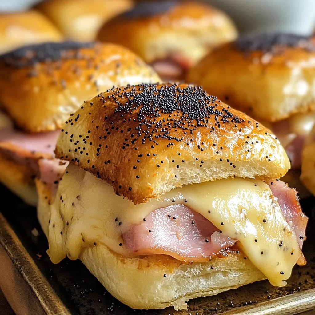 Ham and Cheese Sliders