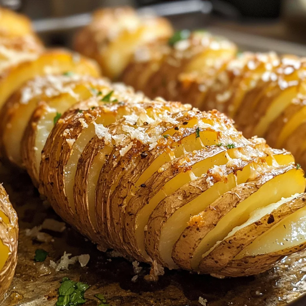 Hasselback Potatoes
