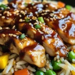 Honey BBQ Chicken Rice
